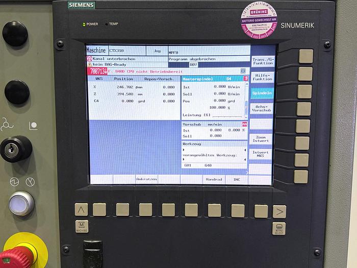 Gebraucht CNC Drehmaschine GILDEMEISTER CTX 310