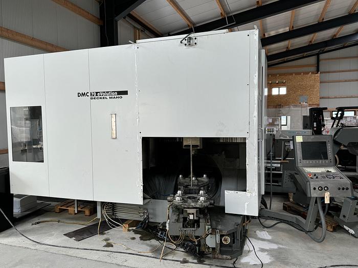 Gebraucht CNC Universal Bearbeitungszentrum mit Palettenwechsler DECKEL MAHO DMU 70 eVolution