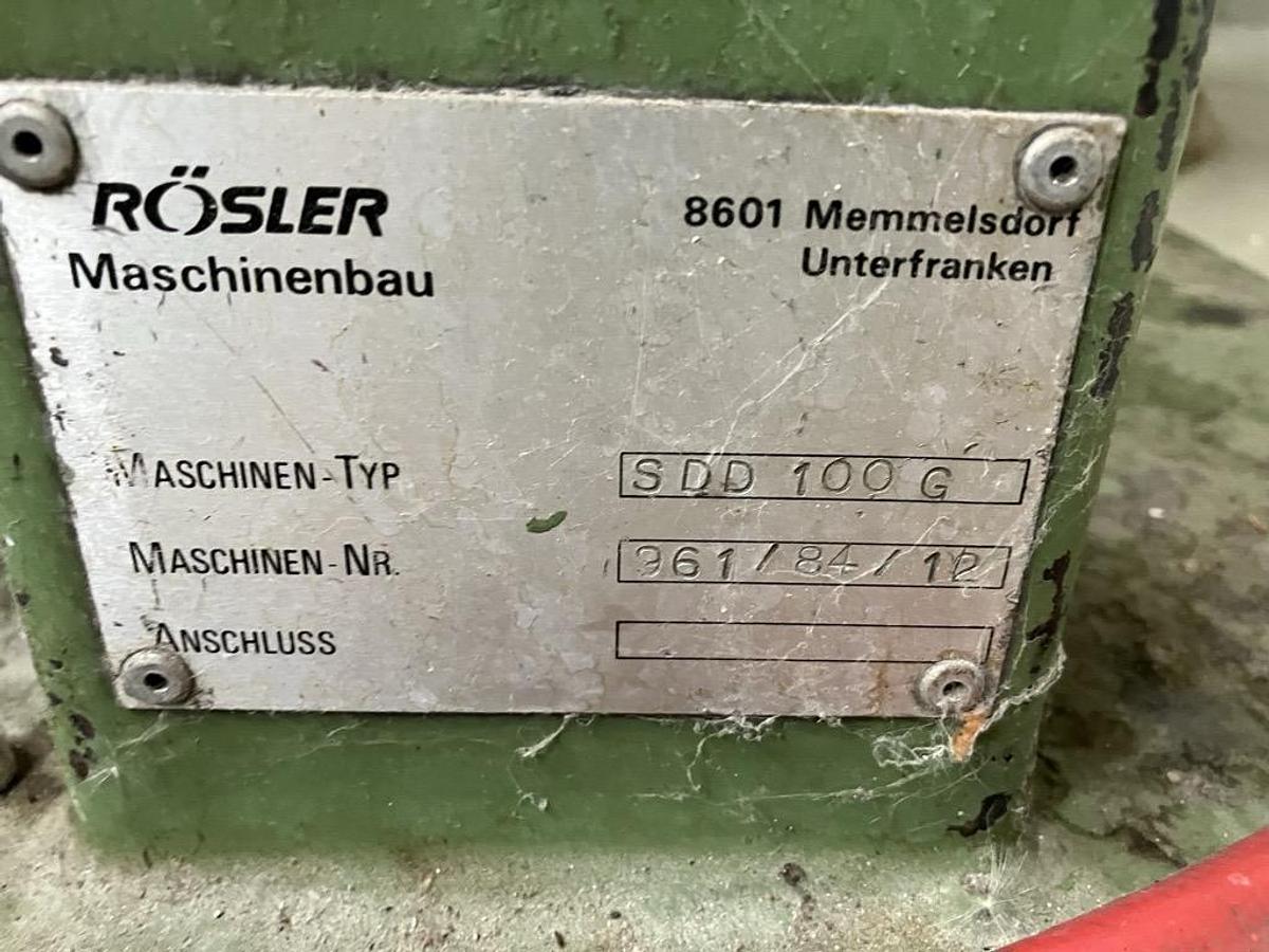 Gebraucht Gleitschleifmaschine RÖSLER SDD 100 G