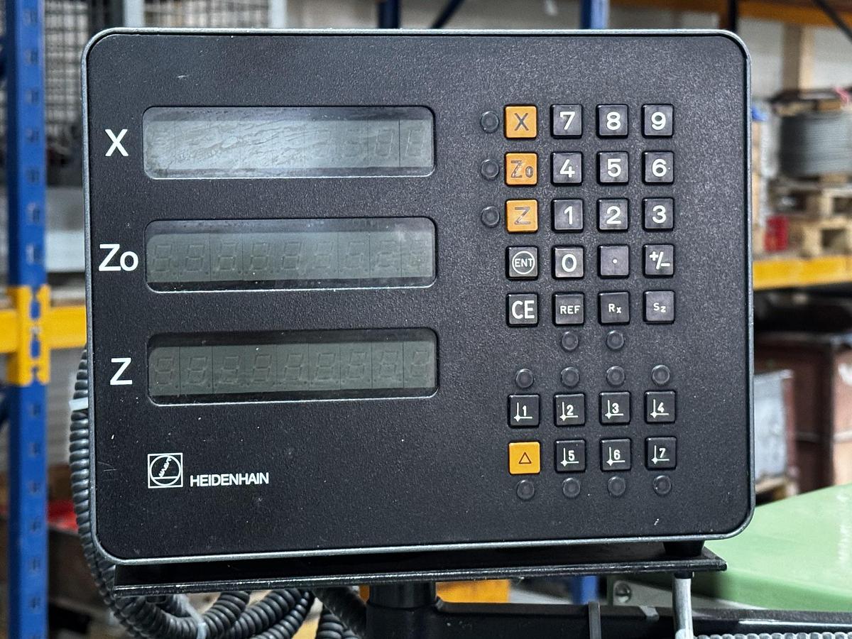 Gebraucht WEILER COMMODOR Drehmaschine – Bj. 1992 – TOP Originalzustand – Digitalanzeige – 7,5 kW