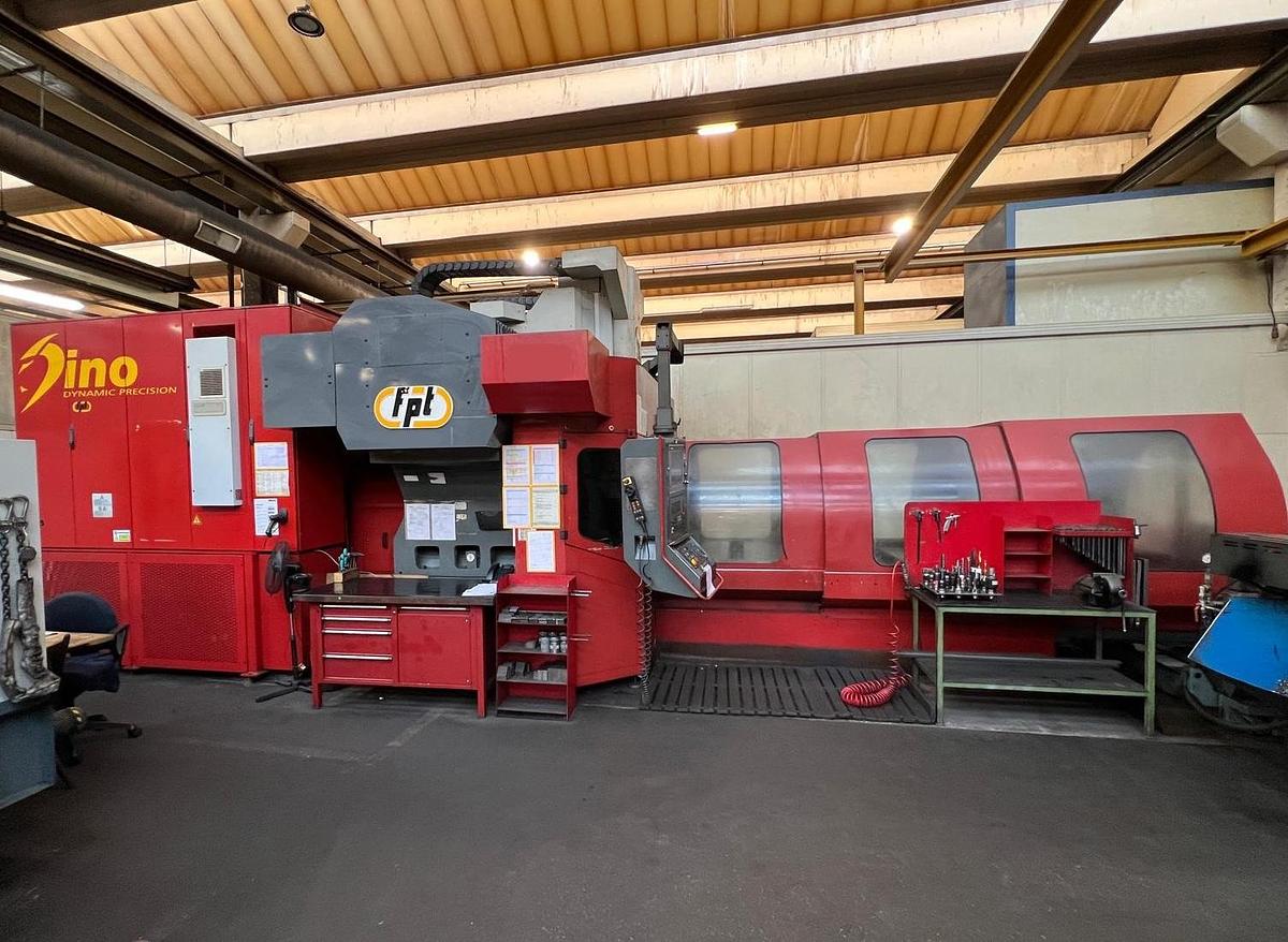 Gebraucht CNC Universalportalbearbeitungszentrum FPT Industrie S.p.A. Modell: DINO DV28T2208