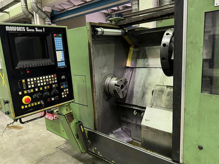 Gebraucht CNC Drehmaschine MONFORTS RNC 4