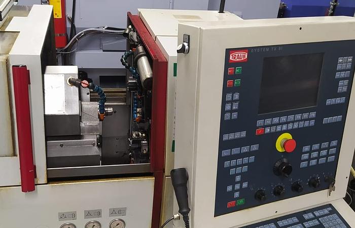 Gebraucht CNC Langdreher TRAUB TNL 12 K
