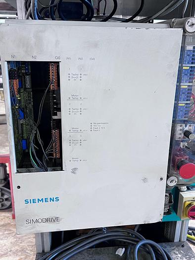 Gebraucht Motorenprüfstand für Servomotoren  mit SIEMENS Antrieb SIMODRIVE und INDRAMAT Antrieben