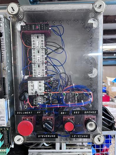 Gebraucht Motorenprüfstand für Servomotoren  mit SIEMENS Antrieb SIMODRIVE und INDRAMAT Antrieben