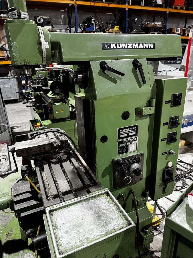 Gebraucht Konventionelle Universal-Fräsmaschine KUNZMANN UF 6 N