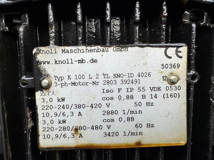 Gebraucht Bandfilteranlage KNOLL Typ AE 1073 für Bearbeitungszentrum