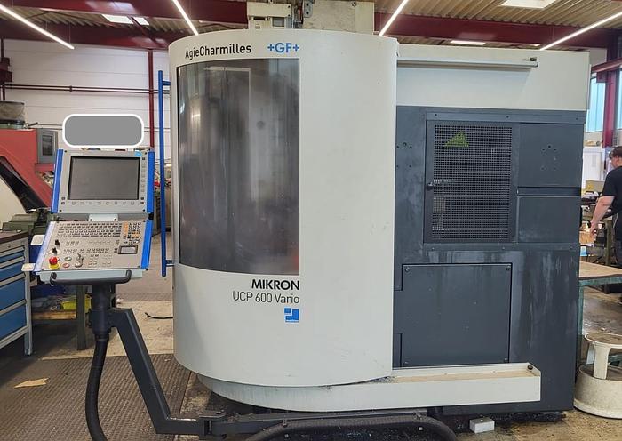 Gebraucht CNC Universal Bearbeitungszentrum mit Palettenwechsler MIKRON UCP 600 Vario