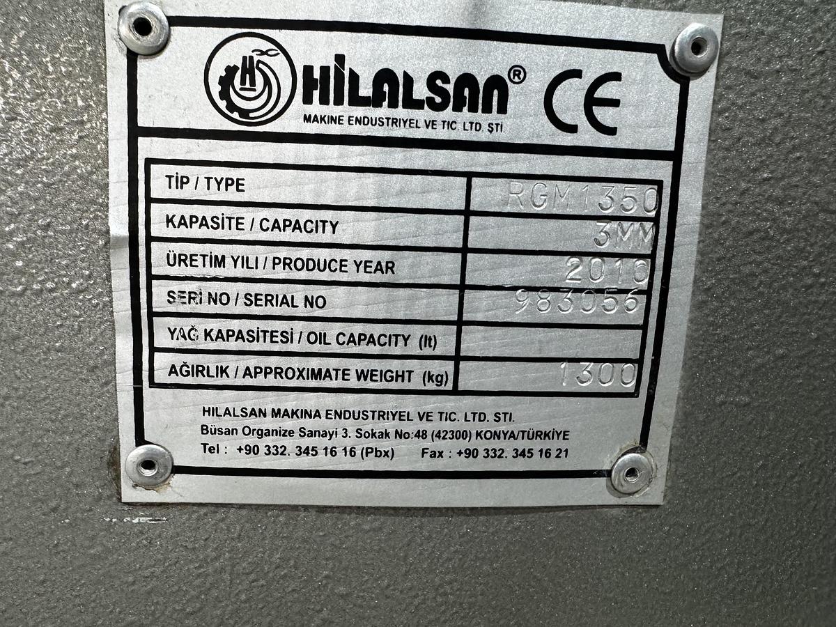 Gebraucht Guillotine-/Schlagschere HILALSAN RGM 1350-3