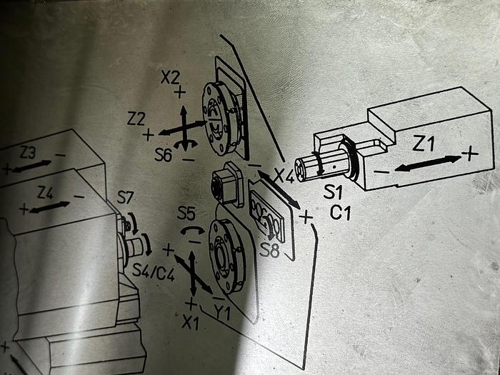 Gebraucht CNC Langdreher TRAUB TNL 12 K