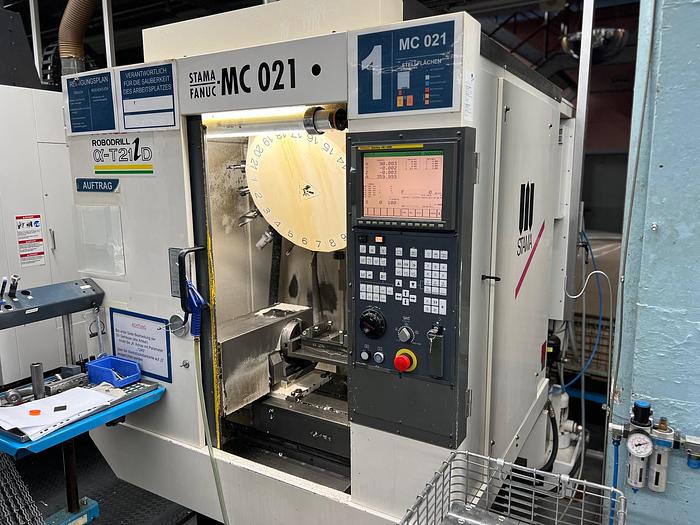 Gebraucht CNC Bearbeitungszentrum STAMA FANUC ROBODRILL MC 021