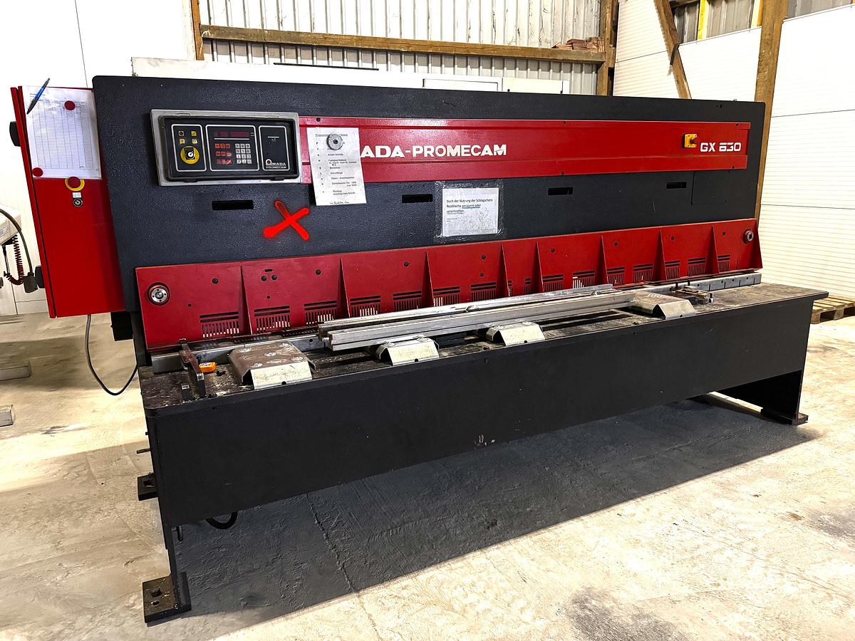 Gebraucht Hydraulische CNC-Tafelschere AMADA GX 630