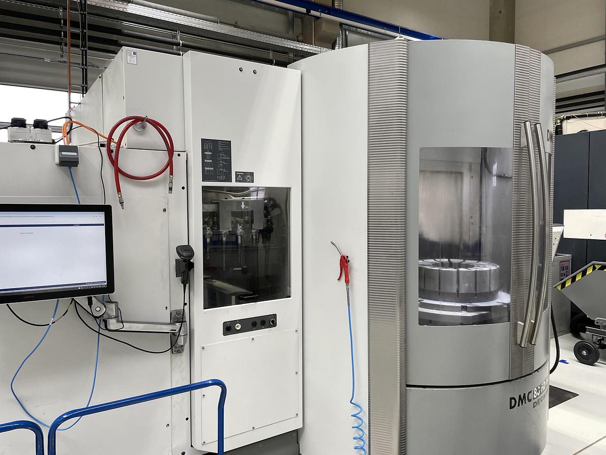 Gebraucht Universal Fräs- und Drehbearbeitungszentrum  DECKEL MAHO DMC80FD Hi DYN