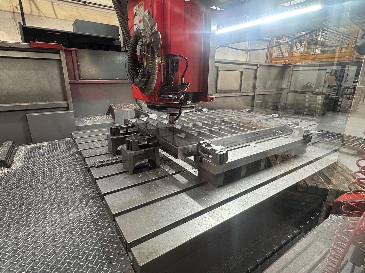 Gebraucht Portalfräsmaschine AWEA LP-3021 