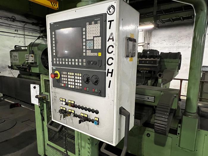 Gebraucht CNC Hochpräzisions - Schwerdrehmaschine  TACCHI HD/3 725 x 5000 SERIE 105 H CNC