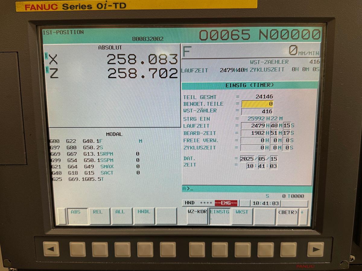 Gebraucht CNC Drehmaschine GOODWAY GA3000L