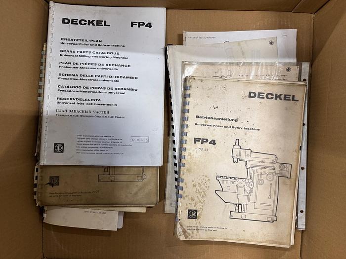 Gebraucht Universal Fräsmaschine konventionell DECKEL FP 4