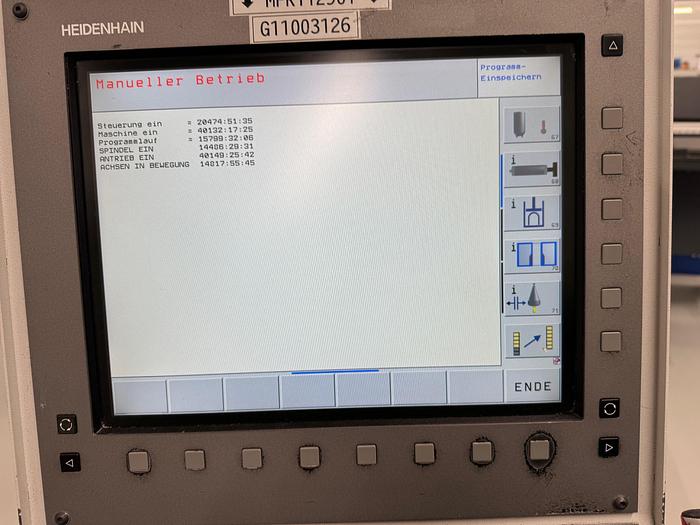 Gebraucht CNC Bearbeitungszentrum HERMLE C30 U