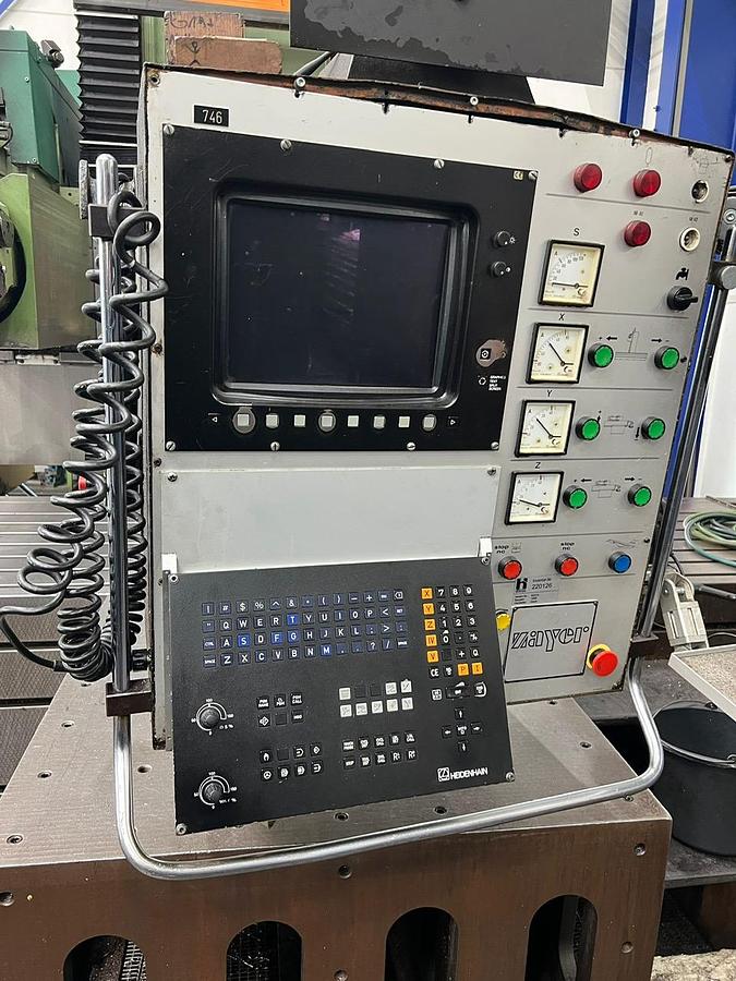 Gebraucht CNC Bettfräsmaschine ZAYER KMU 7000