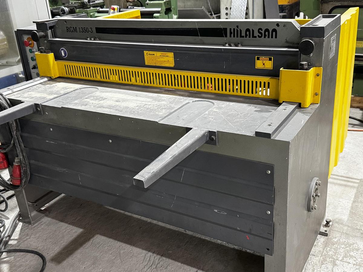 Gebraucht Guillotine-/Schlagschere HILALSAN RGM 1350-3