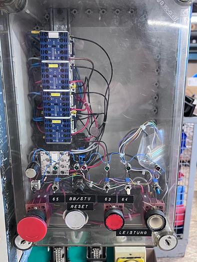 Gebraucht Motorenprüfstand für Servomotoren  mit SIEMENS Antrieb SIMODRIVE und INDRAMAT Antrieben