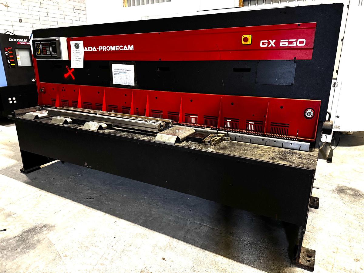 Gebraucht Hydraulische CNC-Tafelschere AMADA GX 630
