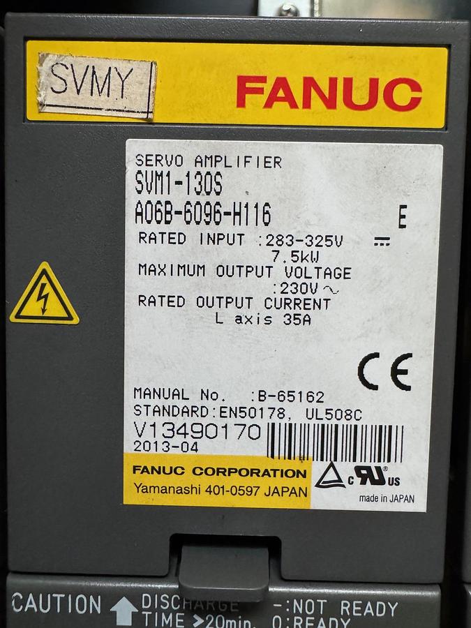 Gebraucht FANUC CNC Module Paket – Servo Amplifier, Spindle Amplifier & Netzteile