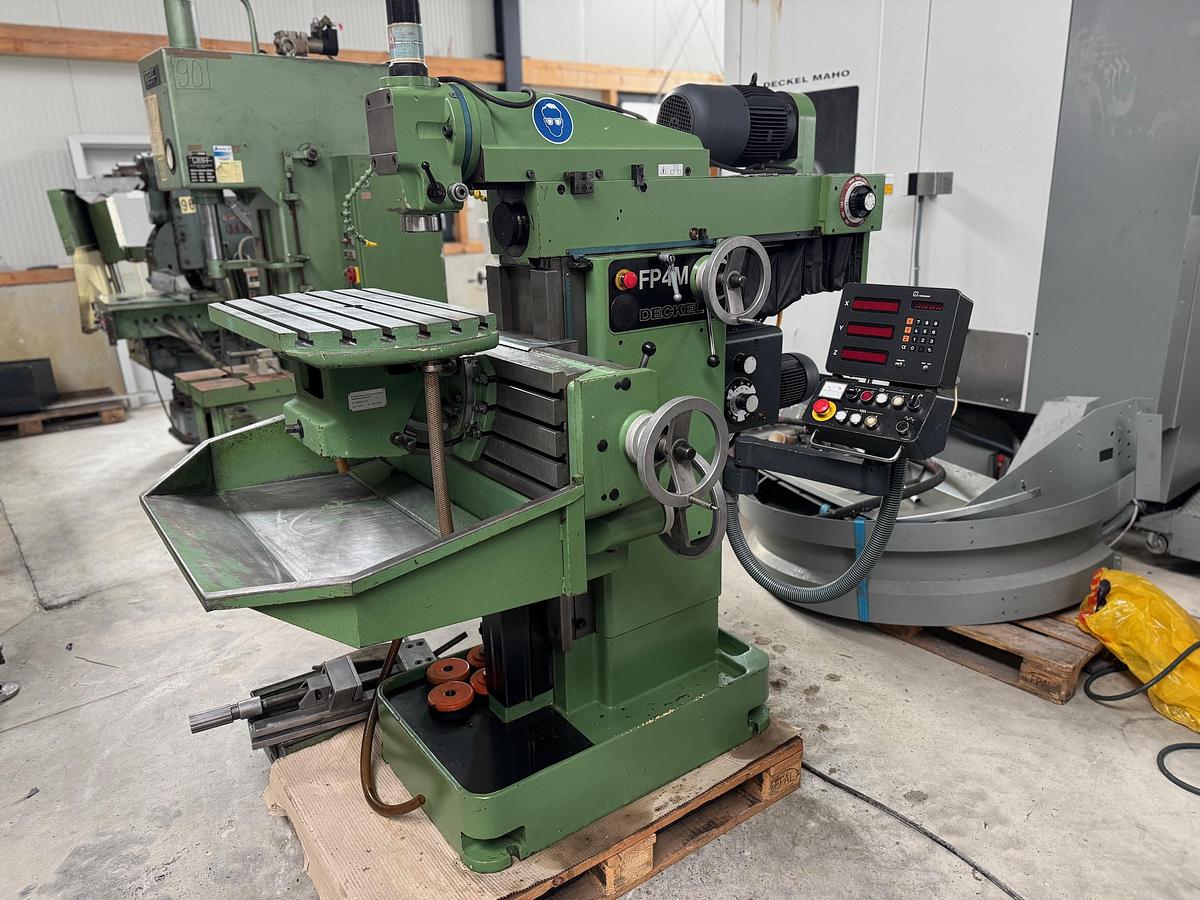Gebraucht Universal Fräsmaschine konventionell DECKEL FP 4 M