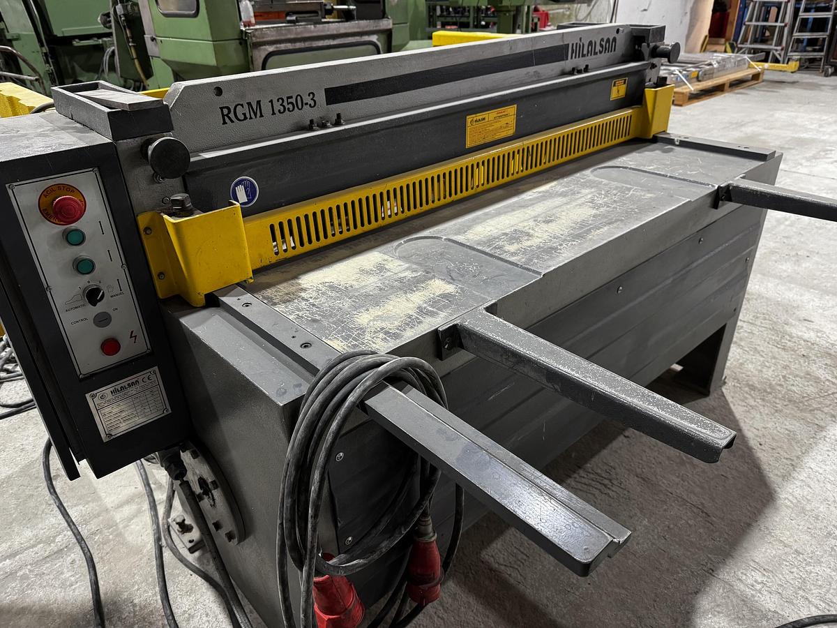 Gebraucht Guillotine-/Schlagschere HILALSAN RGM 1350-3