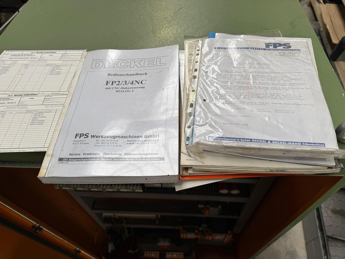 Gebraucht Universalwerkzeugfräsmaschine DECKEL FP4 NC