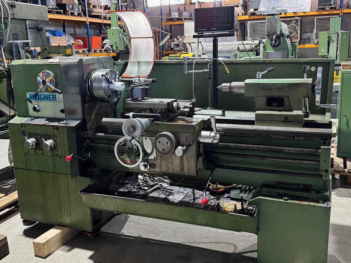 Gebraucht Konventionelle Leit‑ & Zugspindel‑Drehmaschine  WAGNER DCE 230X1000