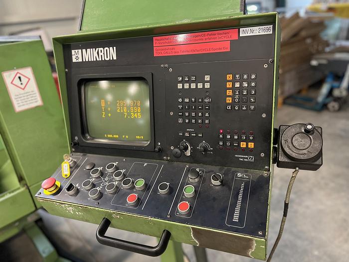 Gebraucht NC Fräsmaschine MIKRON WF 3 DCM
