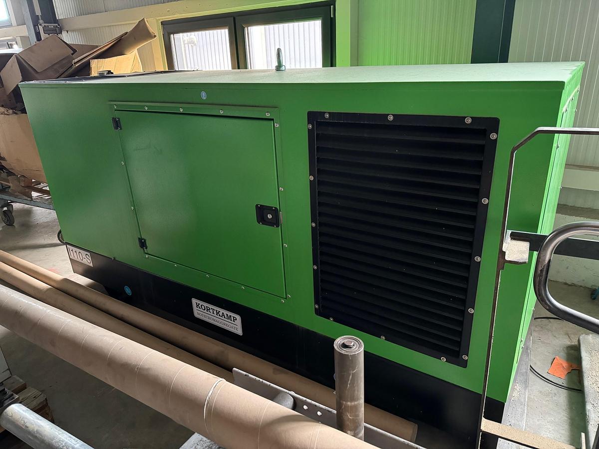 Gebraucht Diesel Notstromaggregat KORTKAMP TYPE I110-S IVECO
