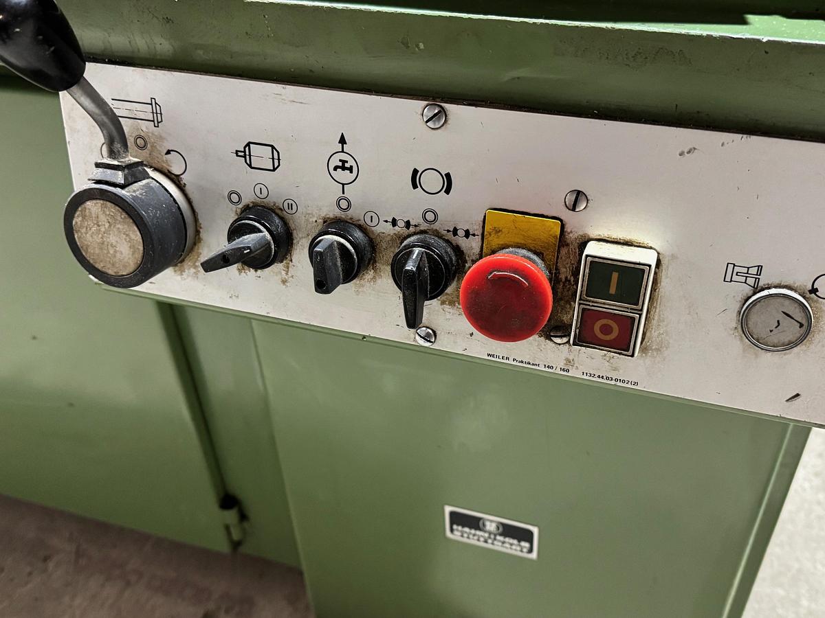 Gebraucht Universal-Drehmaschine (konventionell) WEILER PRAKTIKANT Typ B