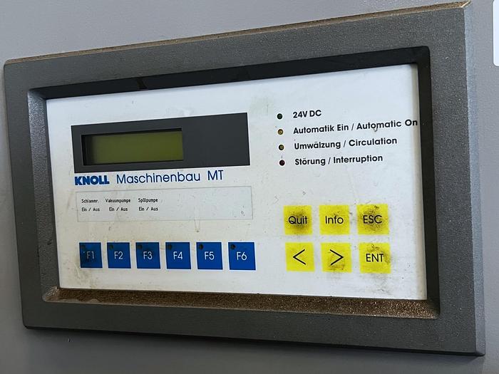 Gebraucht Bandfilteranlage KNOLL VRF 150/1400