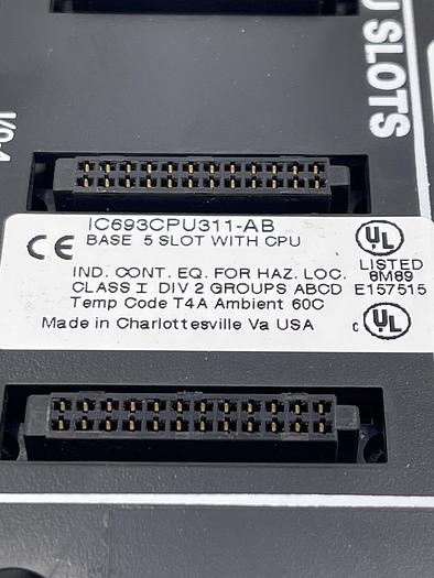 Used Ge IC693CPU311-AB