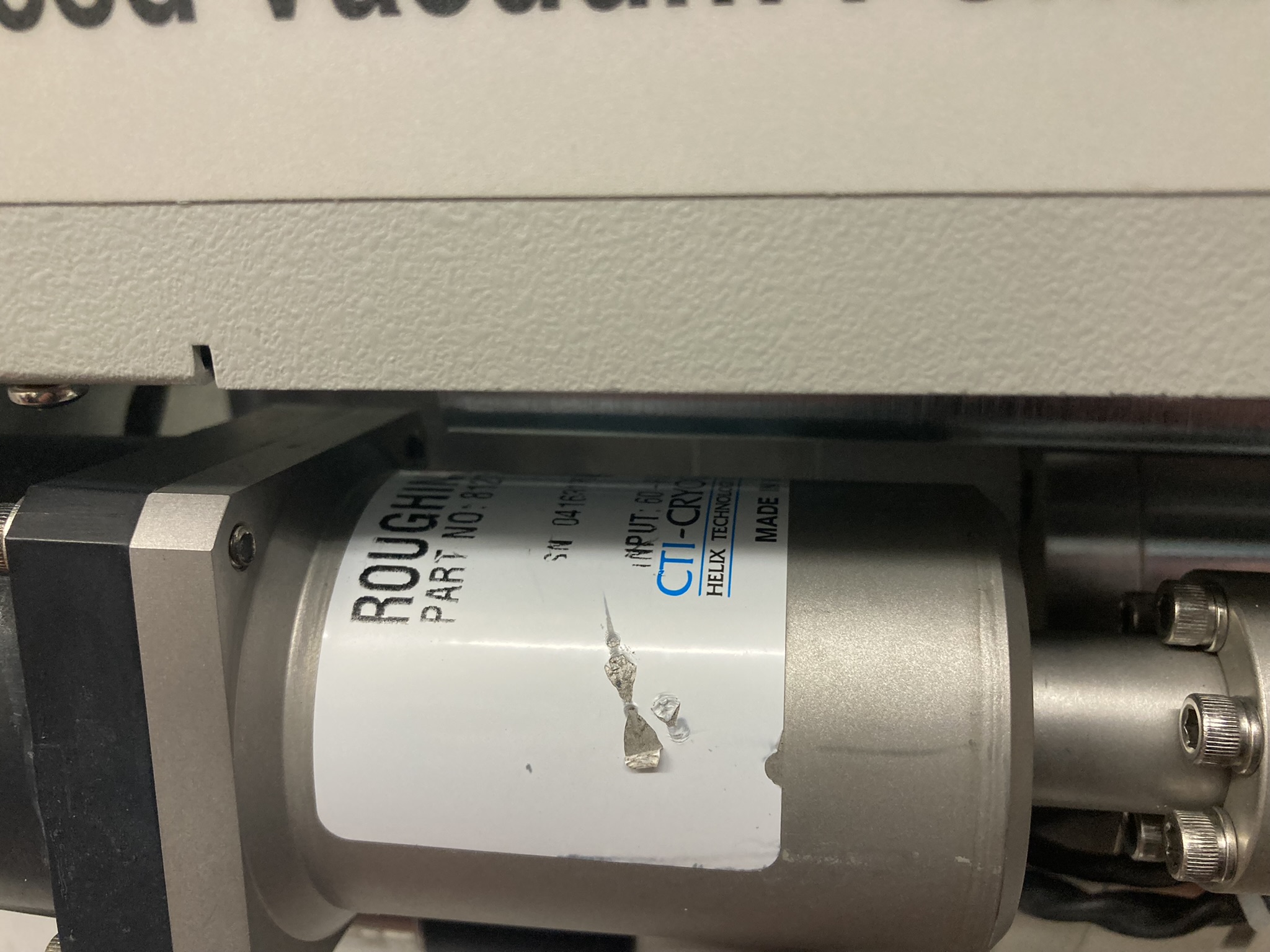Used CTI-CRYOGENICS 8116250G002R CRYO WITH CHEVRON