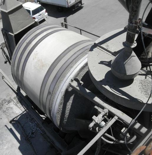Used Mixer, Tumble, 80" x 150", C/st, Spirals, Hopper Feed #C739934