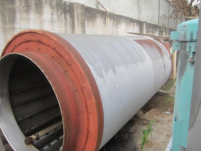 Used Dryer, Rotary, 5' x 11'8, S/st, 3 HP, #S739482