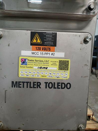 Used Stainless Safeline Metal Detector, 4" pipeline model PL75 2013