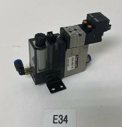 Used SMC Model: ZX100-K35LZ-EC Vacuum Switch with VJ324M and VJ314 Solenoids Warranty