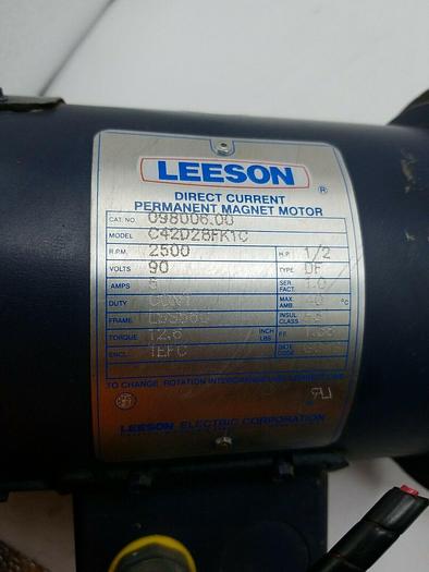 Used Lesson C42D28FK1C. Winsmith Speed Reducer 926 D90 TYPE SE