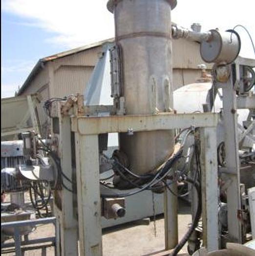 Used Filler, Bag, Powder, Durant Mdl 200, S/st, Pneumatic #C732731