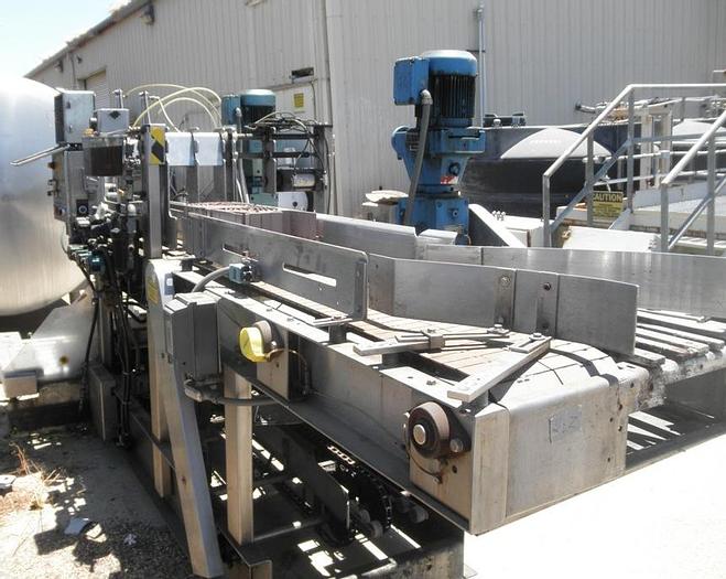 Used Caser, Drop Packer, Hartness, S/st, PET Bottles, #C741782