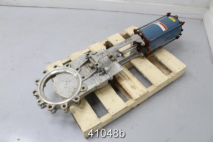 Used Dezurik 10" Air Operated Knife Gate Valve #41048