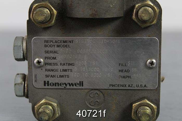 Used Honeywell ST300 Smart Transmitter, Model STG170-F1G-00000-MB.SM.F1C3-514E #40721