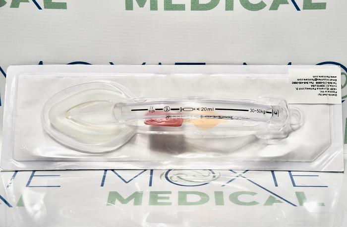 FLEXICARE 038-94-330U LARYSEAL CLEAR LARYNGEAL MASK AIRWAY, SIZE 3, 30KG-50KG