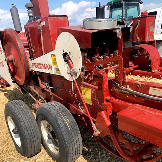 Used 2018 Freeman 370 Baler **939 hrs**