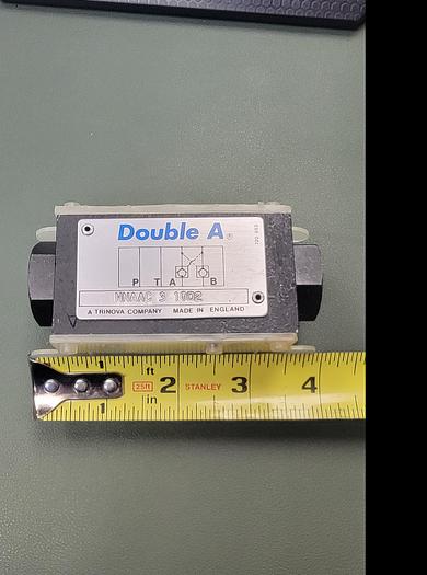 NEW DOUBLE A CHECK VALVE, NNAAC 3 10D2 (201)