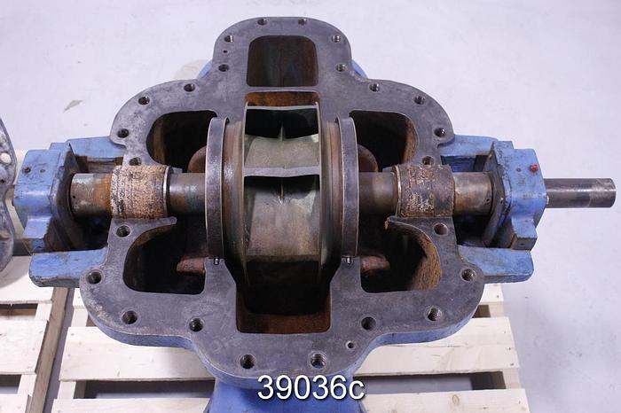 Used Goulds 3410 Split Case Pump, 10x12x12H, 7 Vane Impeller #39036